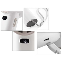 Portable Handheld Fan – Rechargeable, Compact & Quiet Personal Cooling for Travel, Office & Outdoor