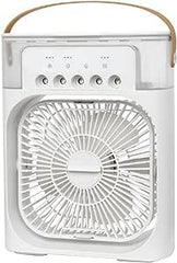 Cooling Fan With Ice – Easy-Clean Air Cooler Fan with Removable Water Tank & Adjustable Modes